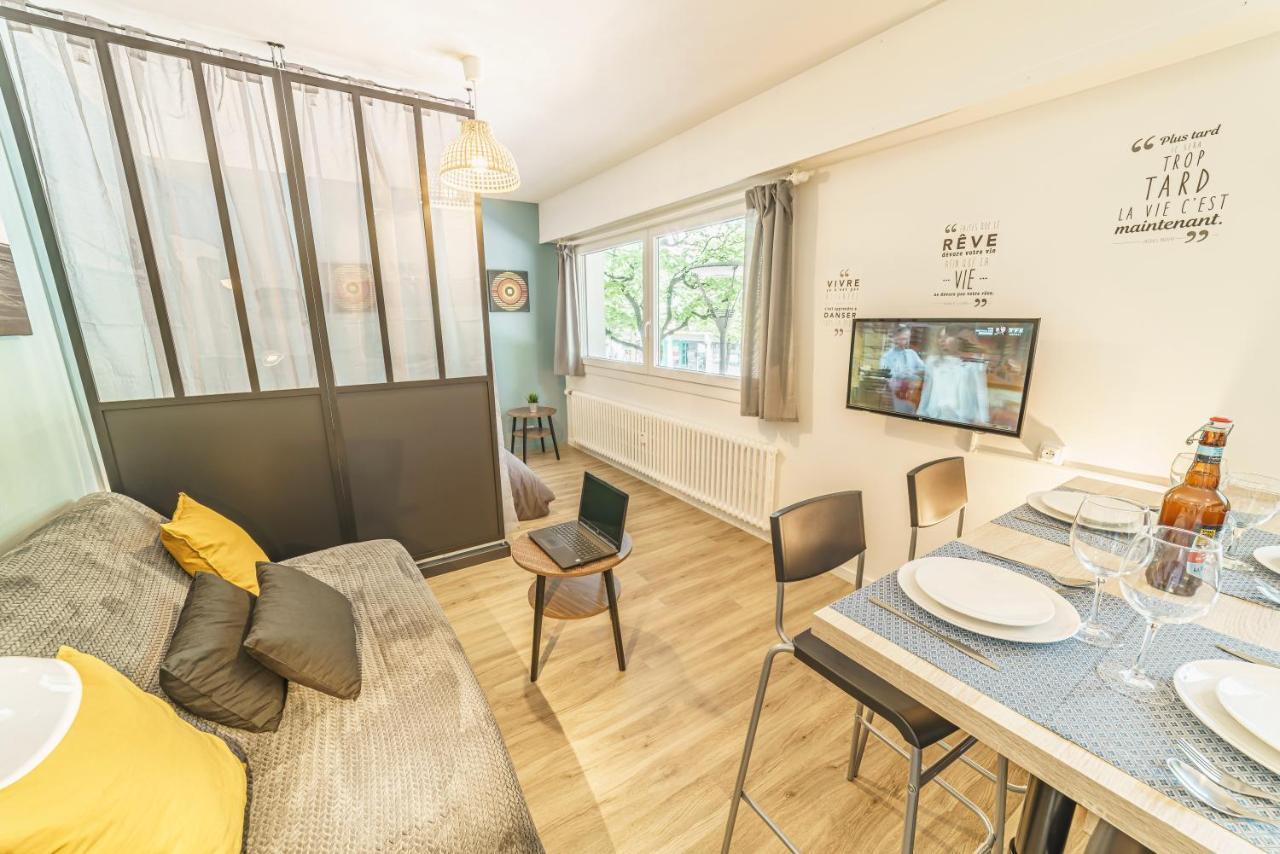 Cosy Studio 108 - Chambery Centre - Stationnement - Gare 외부 사진
