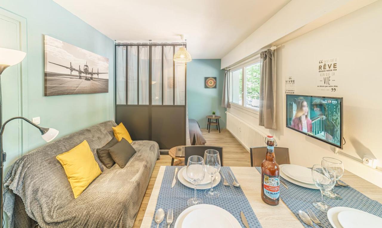 Cosy Studio 108 - Chambery Centre - Stationnement - Gare 외부 사진
