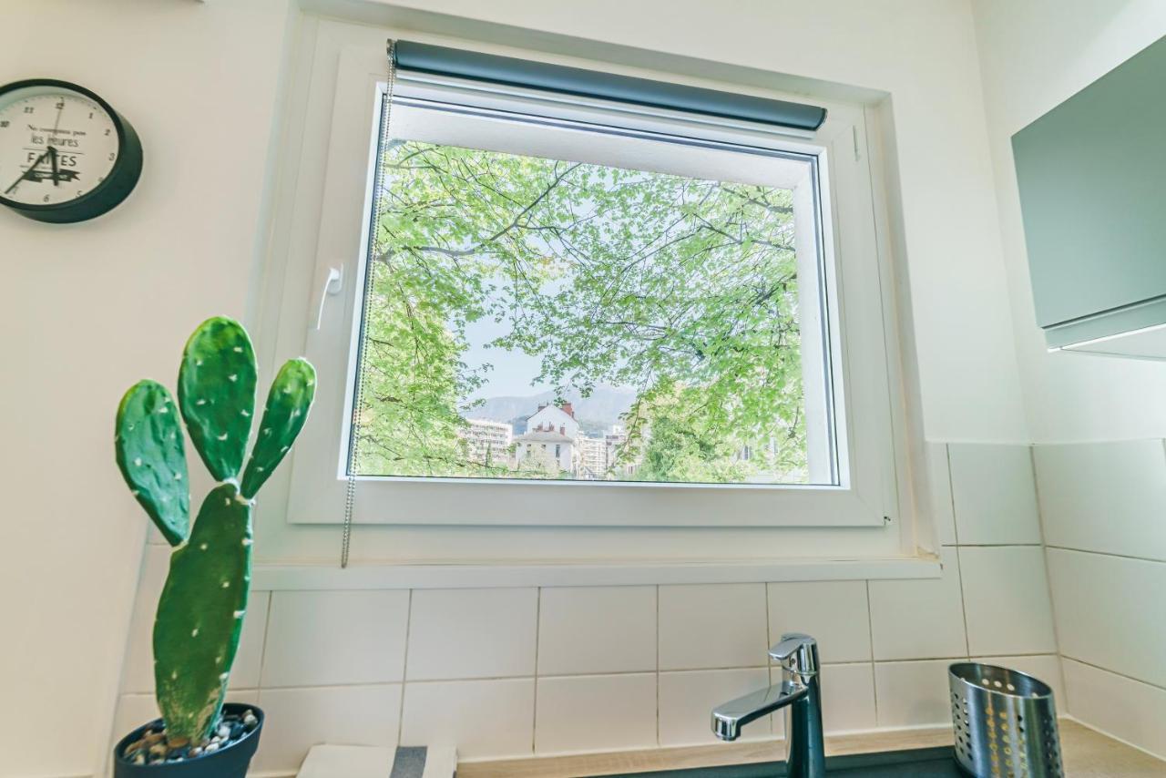 Cosy Studio 108 - Chambery Centre - Stationnement - Gare 외부 사진